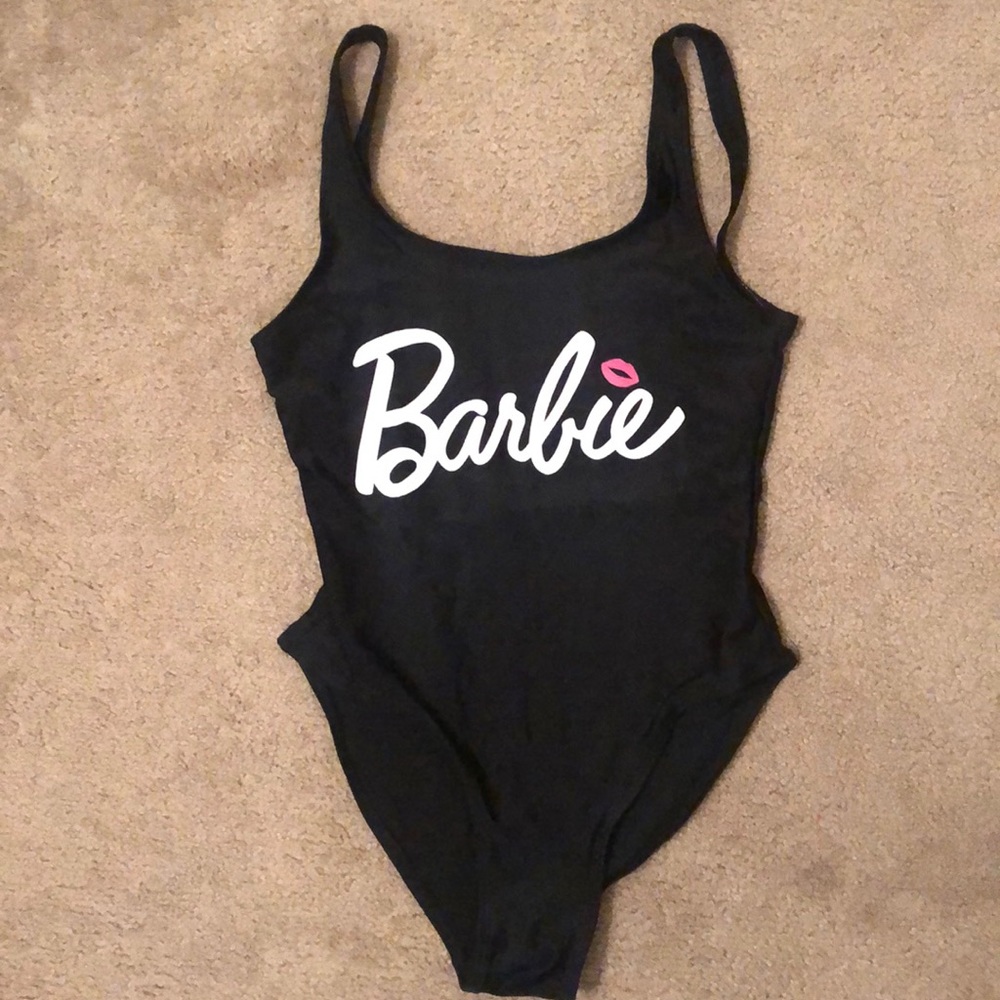 Barbie Black one piece bathing suit